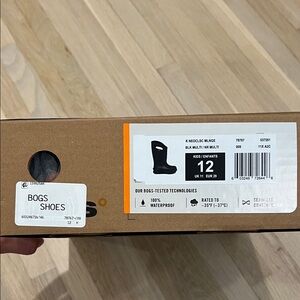 Bogs Black Waterproof Kids' Boots